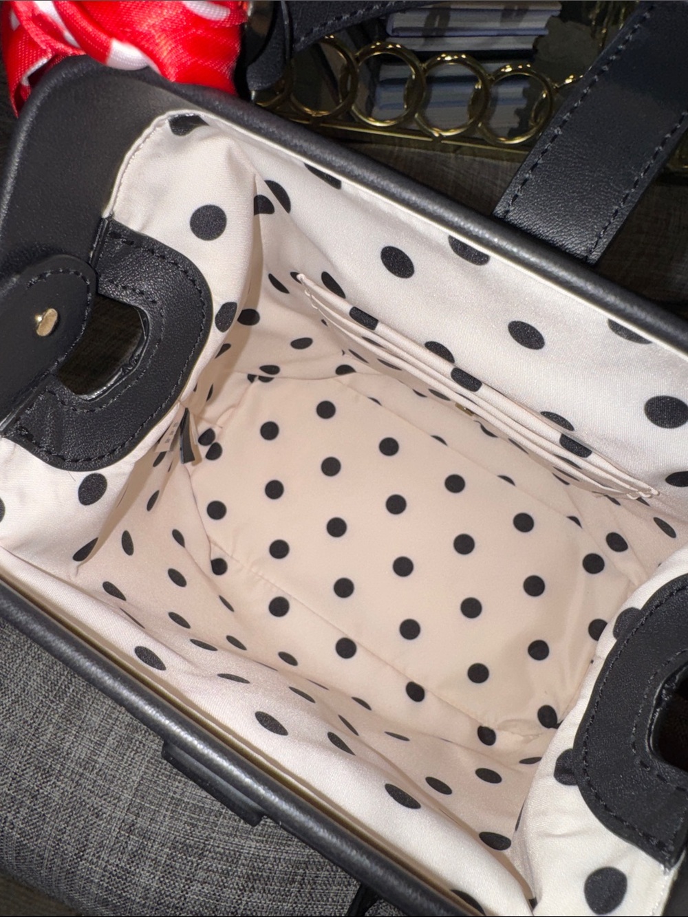 Kate Spade New York Bag Small Remedy Black Leather Top-Handle Crossbody Bag EUC - Picture 11 of 17
